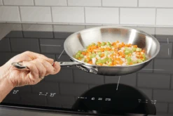 All-Clad - 10" D5 Polished Stainless Fry Pan, 5-ply Bonded Cookware, Made In USA 10 All-Clad - 10" D5 Polished Stainless Fry Pan, 5-ply Bonded Cookware, Made In USA -Home Kitchen Store SD55110 2 84795.1626453864