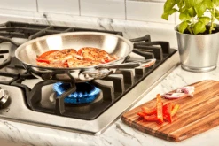 All-Clad - 10" D5 Polished Stainless Fry Pan, 5-ply Bonded Cookware, Made In USA 11 All-Clad - 10" D5 Polished Stainless Fry Pan, 5-ply Bonded Cookware, Made In USA -Home Kitchen Store SD55110 54936.1626453864