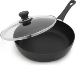 Scanpan - 9.5" Classic Saute Pan With Lid- Non-Stick, Cast Aluminum, Made In Denmark -Home Kitchen Store Scanpan Classic 95 Saute Pan with Lid 24 cm S24101200 4 3ef3130d ec3f 4fb4 9756 6f43e2dd2b8b 15267.1636666051