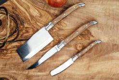Vanderlinden - Laguiole Exclusive Line 3 Olive Wood Cheese Knives 12 Vanderlinden - Laguiole Exclusive Line 3 Olive Wood Cheese Knives -Home Kitchen Store VANDERLINDEN LAGUIOLEDUMONDE CHEESEKNIFE SET OLIVEWOOD 5 56518.1699381252