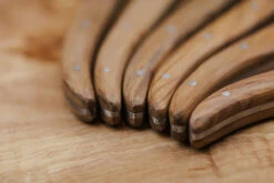Vanderlinden - Laguiole Exclusive Line 6 Olive Wood Steak Knives -Home Kitchen Store VANDERLINDEN LAGUIOLEDUMONDE STEAKKNIVES OLIVE WOOD 7 26293.1699380942