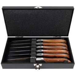 Vanderlinden - Laguiole Exclusive Line 6 Rose Wood Steak Knives