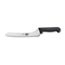 Victorinox - 9" Wavy Edge Offset Bread Knife With Black Nylon Handle