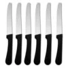 Delco Seville - 12 Piece - Polypropylene Handle Steak Knife Set - Pointed Tips -Home Kitchen Store WFE STEAKKNIVES 0 1 1 30719.1590763318