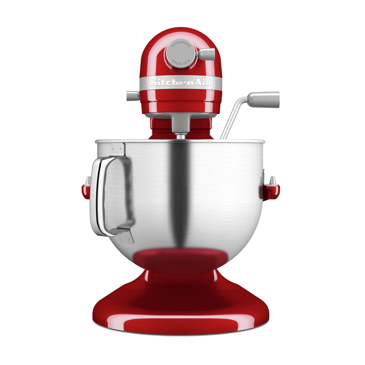 KitchenAid - 7 Qt Empire Red Stand Mixer With Stainless Steel Accessories 6 KitchenAid - 7 Qt Empire Red Stand Mixer With Stainless Steel Accessories - Image 4