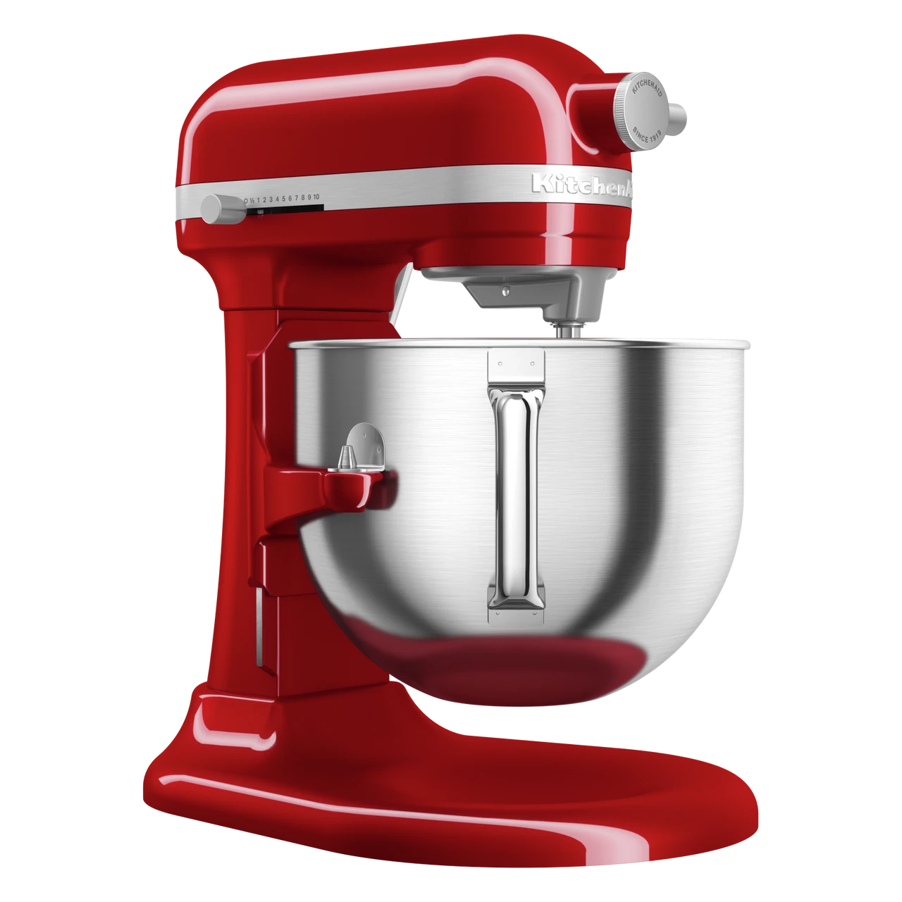 KitchenAid - 7 Qt Empire Red Stand Mixer With Stainless Steel Accessories 4 KitchenAid - 7 Qt Empire Red Stand Mixer With Stainless Steel Accessories - Image 2