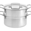 All Clad - 3 Qt D5 Polished Stainless Steamer Set, 5-ply Bonded Cookware, Made In USA 2 All Clad - 3 Qt D5 Polished Stainless Steamer Set, 5-ply Bonded Cookware, Made In USA -Home Kitchen Store all clad d5 stainless steel 3 qt steamer set c 97998.1606160958