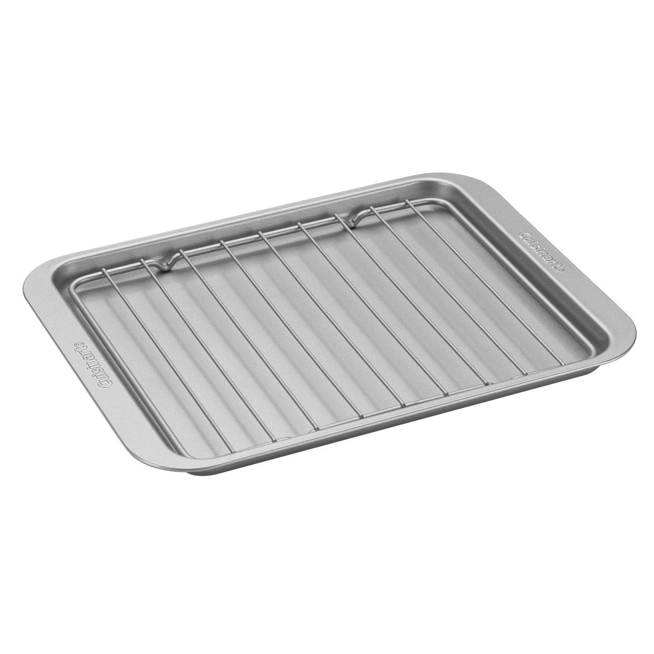 Cuisinart - 12.4" X 8.6" Non-Stick Toaster Oven Broiling Pan 3 Cuisinart - 12.4" X 8.6" Non-Stick Toaster Oven Broiling Pan