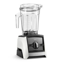 Vitamix - Ascent Series A2300 White Blender, 64 Oz Capacity, 2.2 H.P. Made In USA -Home Kitchen Store ascent a2300 white rightglam cgi 86068.1643406455