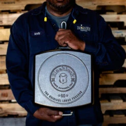 Lodge - Black Lock 12" Cast Iron Square Grill Pan -Home Kitchen Store bl65gp6 93745.1598021543