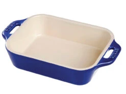 Staub - Blue 13" X 9" Ceramic Rectangular Baking Dish