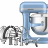 KitchenAid - 7 Qt Blue Velvet Stand Mixer With Stainless Steel Accessories -Home Kitchen Store bluevelvet 94974.1681853268