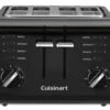Cuisinart - Black 4 Slice Compact Toaster