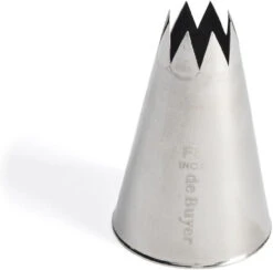 De Buyer - Stainless Steel Star Nozzle F8 2.5cm