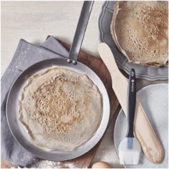 De Buyer - 26cm Mineral Crepe Pan, Crepe Spatula And Pastry Brush Set 10 De Buyer - 26cm Mineral Crepe Pan, Crepe Spatula And Pastry Brush Set -Home Kitchen Store de Buyer Mineral B 10 Crepe Pan Crepe Spatula Pastry Brush Set 5615 01 4 45145.1714069292