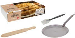 De Buyer - 26cm Mineral Crepe Pan, Crepe Spatula And Pastry Brush Set 11 De Buyer - 26cm Mineral Crepe Pan, Crepe Spatula And Pastry Brush Set -Home Kitchen Store de Buyer Mineral B 10 Crepe Pan Crepe Spatula Pastry Brush Set 5615 01 5 48853.1714069292