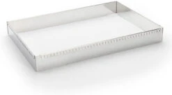 De Buyer - Stainless Steel Rectangular Adjustable Pastry Frame 43x29x5cm To 56x84x5cm -Home Kitchen Store de Buyer Stainless Steel Adjustable Pastry Frame 3013 43 26231.1714073841