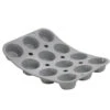 De Buyer - Elastomoule Silicone Muffin Mould, 12 Portion - 77186221 -Home Kitchen Store de buyer elastomoule 12muffins ml 67250.1590805762