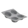 De Buyer - Elastomoule Silicone Muffin Mould, 4 Portion - 77183321D -Home Kitchen Store de buyer elastomoule 4muffins m 80458.1590805673