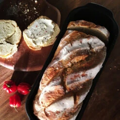 Emile Henry - Fusain (Pepper) Large Bread Loaf Baker -Home Kitchen Store emile henry large bread loaf baker charcoal 7 53701.1713296758