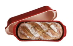 Emile Henry - Grand Cru Large Bread Loaf Baker -Home Kitchen Store emile henry large bread loaf burgundy 2 86691.1713297097