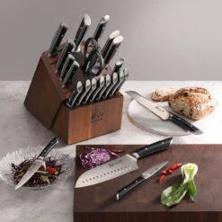 Cangshan - Helena 23Pc Knife Block Set -Home Kitchen Store fhiQOBkw 49031.1680555064