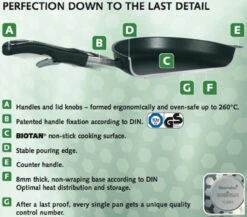 Gastrolux - 9.5" (24 Cm) Deep Sauté Pan - 224 -Home Kitchen Store gas 26 02409.1590710267