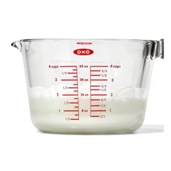 Oxo Good Grips - 4 Cup Glass Measuring Cup -Home Kitchen Store gg 11382000 4cupglassmeasuringcup pdp 03 56880.1710265096
