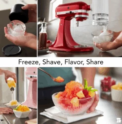 KitchenAid - Shave Ice Stand Mixer Attachment -Home Kitchen Store kitchenaid ice shaver 4 54364.1656346601