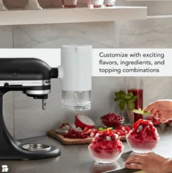 KitchenAid - Shave Ice Stand Mixer Attachment -Home Kitchen Store kitchenaid ice shaver 5 62829.1656346601