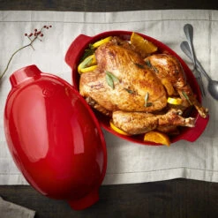 Emile Henry - Grand Cru Large Roaster -Home Kitchen Store large roaster 63414.1611614963