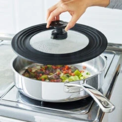 Kuhn Rikon - Black Smart Lid With Auto-Release Valve - KR20004