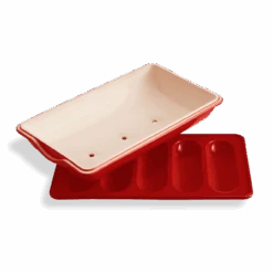 Emile Henry - Grand Cru 5 Mini Baguettes Baker 10 Emile Henry - Grand Cru 5 Mini Baguettes Baker -Home Kitchen Store mini baguettes baker 14285.1622493039