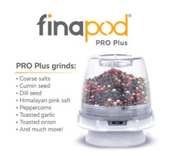 Finamill - Finapod Pro Plus For Everyday & Oily Spices -Home Kitchen Store pro plus grinds 01 13360.1709740768