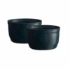 Emile Henry - Bleu Nuit 0.25L 2 Pc Ramekin Set -Home Kitchen Store ramekins 03961.1622495229