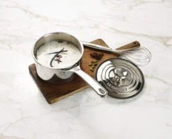 Le Creuset - 1.9 L (2 QT) Stainless Steel Saucepan With Lid