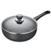 Scanpan - 10.25" Classic Deep Saute Pan With Lid- Non-Stick, Cast Aluminum, Made In Denmark -Home Kitchen Store scanpan stratanium classic non stick 4 qt 37l deep saute pan 101952 1800x1800 86194.1651690829