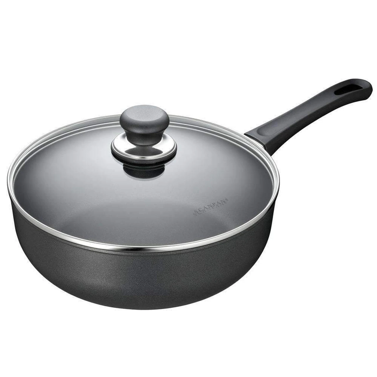 Scanpan - 10.25" Classic Deep Saute Pan With Lid- Non-Stick, Cast Aluminum, Made In Denmark 3 Scanpan - 10.25" Classic Deep Saute Pan With Lid- Non-Stick, Cast Aluminum, Made In Denmark
