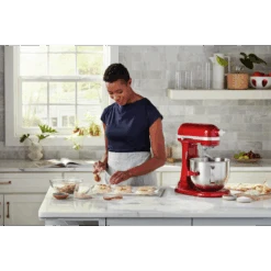 KitchenAid - 7 Qt Candy Apple Red Stand Mixer -Home Kitchen Store set talent d220018kp 008z 1600x1600 72dpi 49004.1681850356