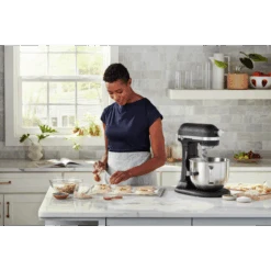 KitchenAid - 7 Qt Matte Black Stand Mixer With Stainless Steel Accessories -Home Kitchen Store set talent d220018kp 013z 1600x1600 72dpi 42754.1681852721