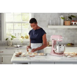 KitchenAid - 7 Qt Matte Dried Rose Stand Mixer -Home Kitchen Store set talent d220018kp 021z 1600x1600 72dpi 42136.1681850714