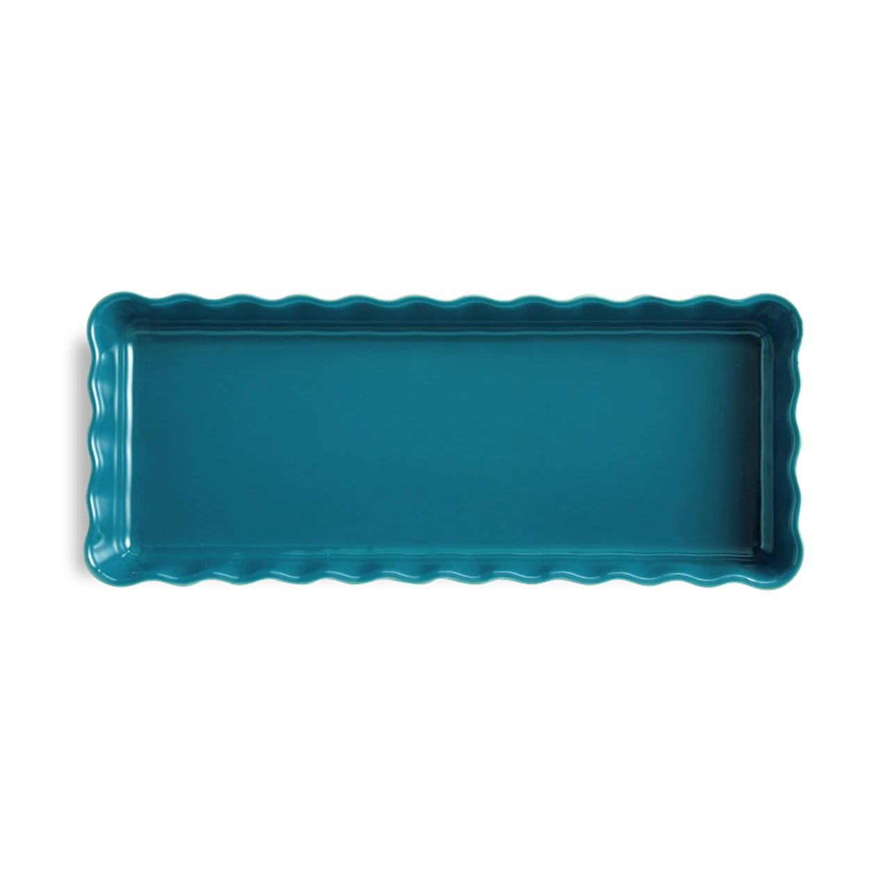 Emile Henry - Calanque Slim Rectangular Tart Dish 4 Emile Henry - Calanque Slim Rectangular Tart Dish - Image 2