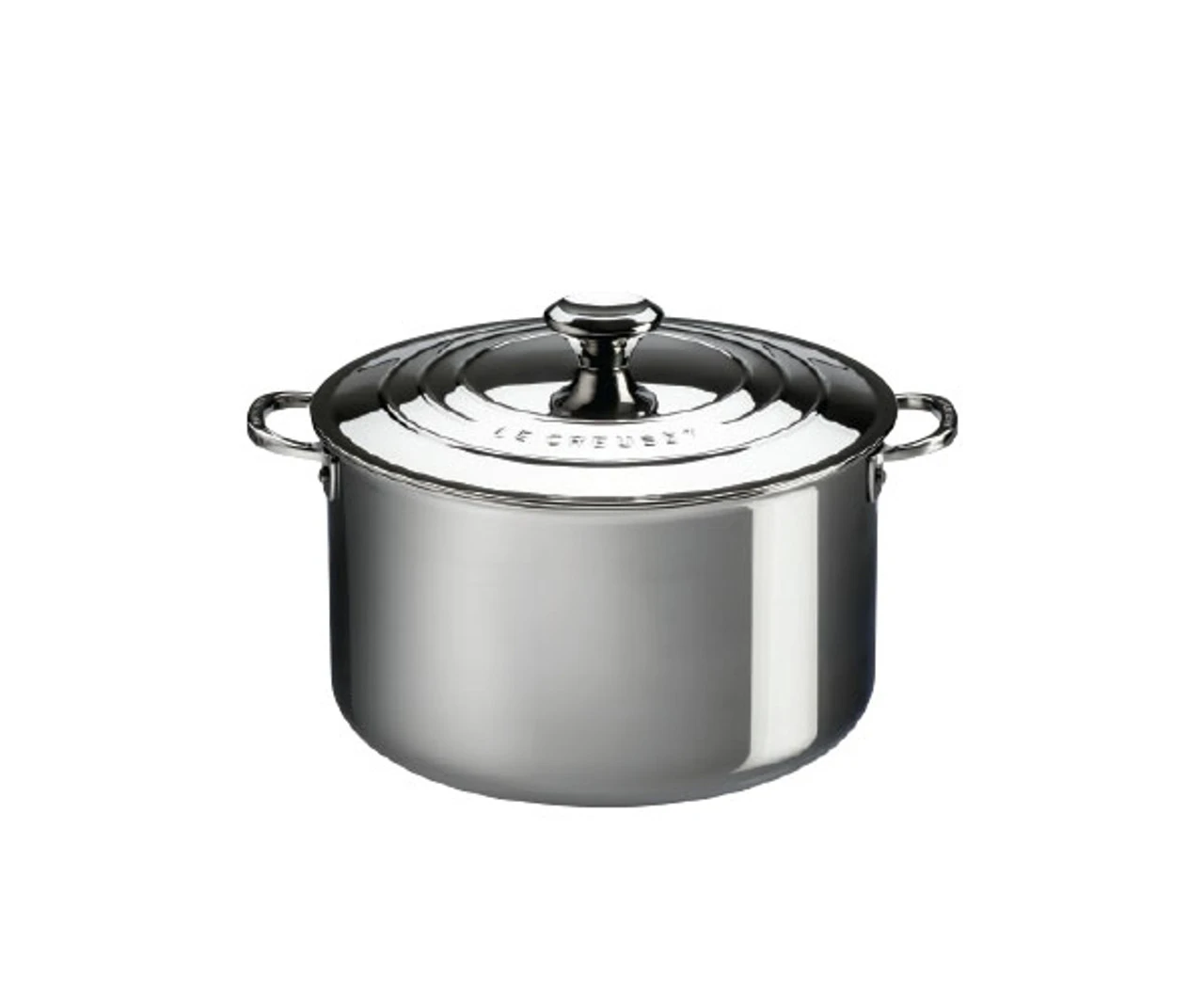 Le Creuset - 10.2 L (11 QT) Stainless Steel Stockpot With Lid 3 Le Creuset - 10.2 L (11 QT) Stainless Steel Stockpot With Lid