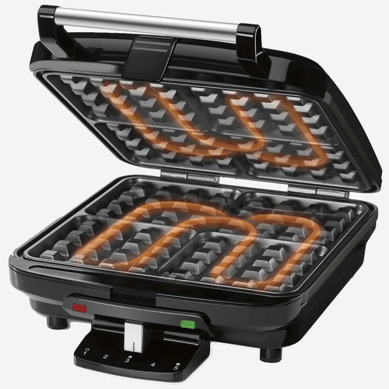 Cuisinart - 4 Slice Belgian Waffle Maker - WAF150C 5 Cuisinart - 4 Slice Belgian Waffle Maker - WAF150C - Image 3