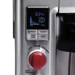 Wolf Gourmet - 10 Cup Programmable Coffee System, Thermal Carafe & Stainless Steel Construction -Home Kitchen Store wgcm100s display 32333.1646262331