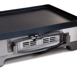 Wolf Gourmet - 12" X 17" Precision Griddle, Non-Stick Surface, Advanced Temperature Control -Home Kitchen Store wggr100s cord wrap 56671.1646766487