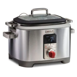 Wolf Gourmet - 7 Qt Multi-Function Cooker, 6 Cooking Modes, Stainless Steel Construction