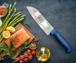 Williams - 7" Blue Handle Santoku Knife 14 Williams - 7" Blue Handle Santoku Knife -Home Kitchen Store williams 1 copy 13728.1682693908